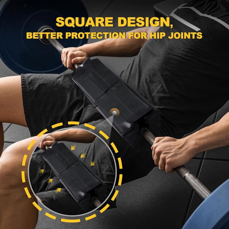 Square Hip Thrust Pad Barbell  – Landmine Barbell Attachment recenzja i cena