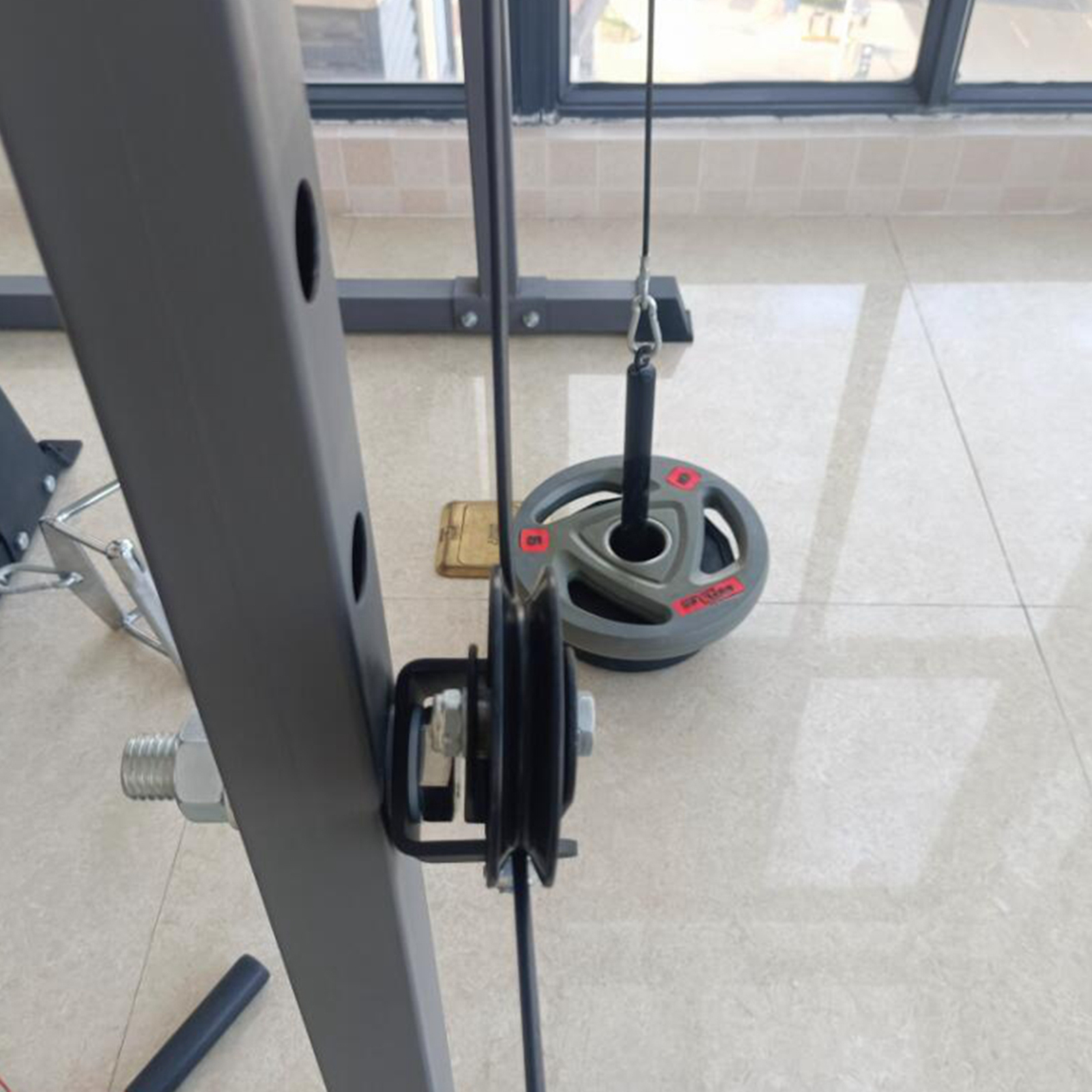 Gym Pulley Block Fixed Pulley  – Landmine Barbell Attachment recenzja i cena