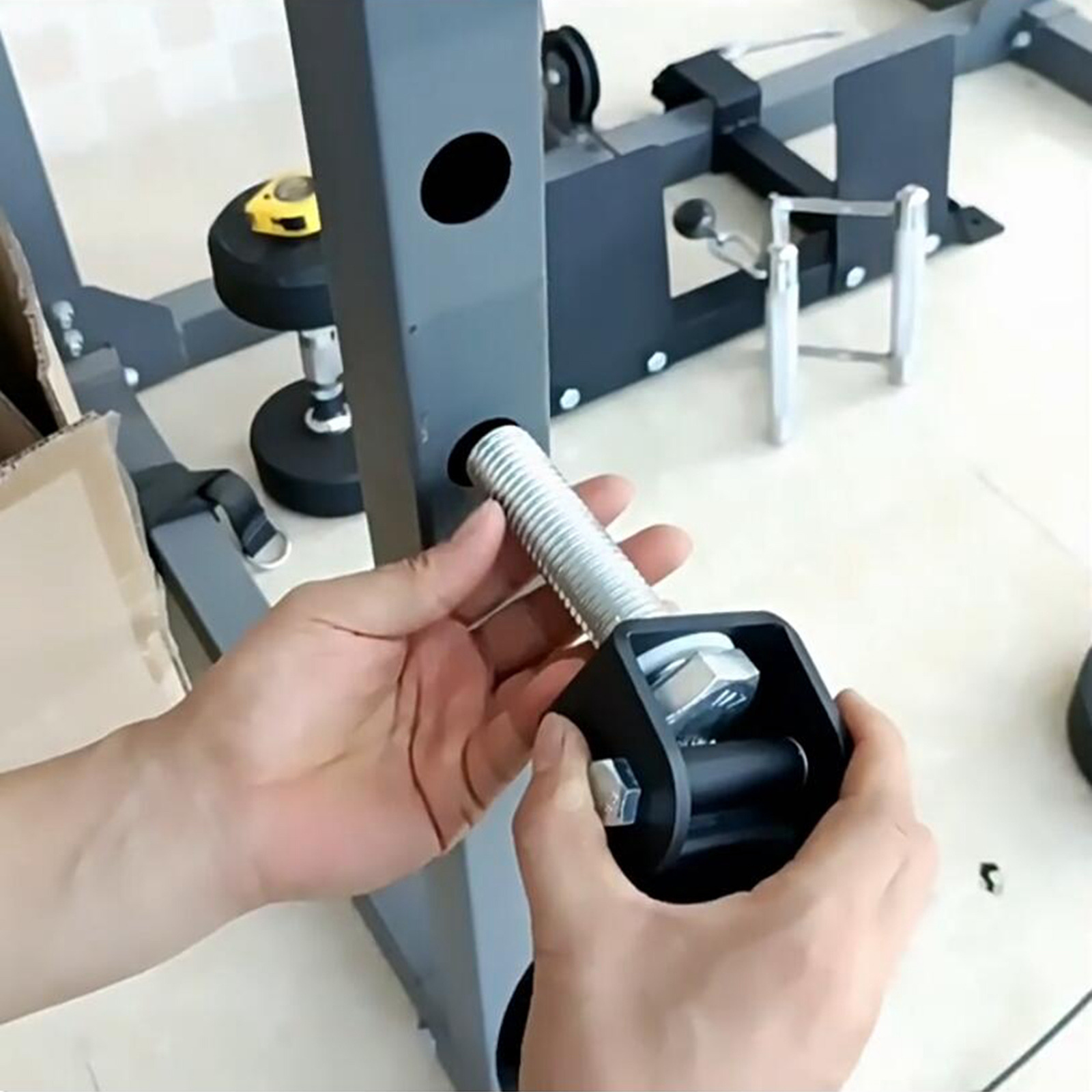 Gym Pulley Block Fixed Pulley  – Landmine Barbell Attachment recenzja i cena