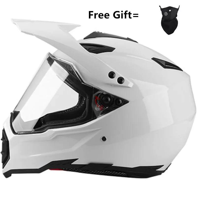 Gloss White Full Face Motorcyc – Crossfit Full Gear recenzja i cena