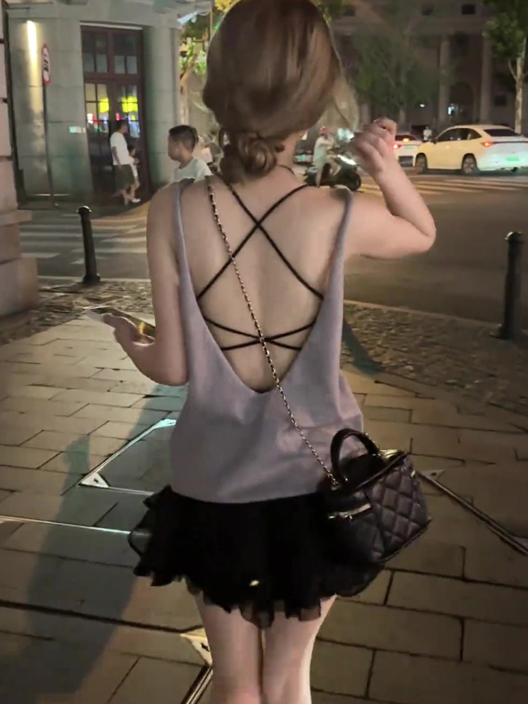 Fashionable Backless Cross Str – Crossfit Vest recenzja i cena