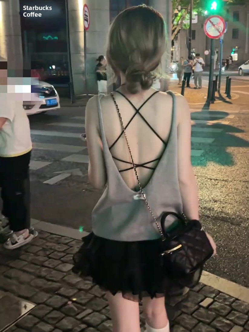 Fashionable Backless Cross Str – Crossfit Vest recenzja i cena