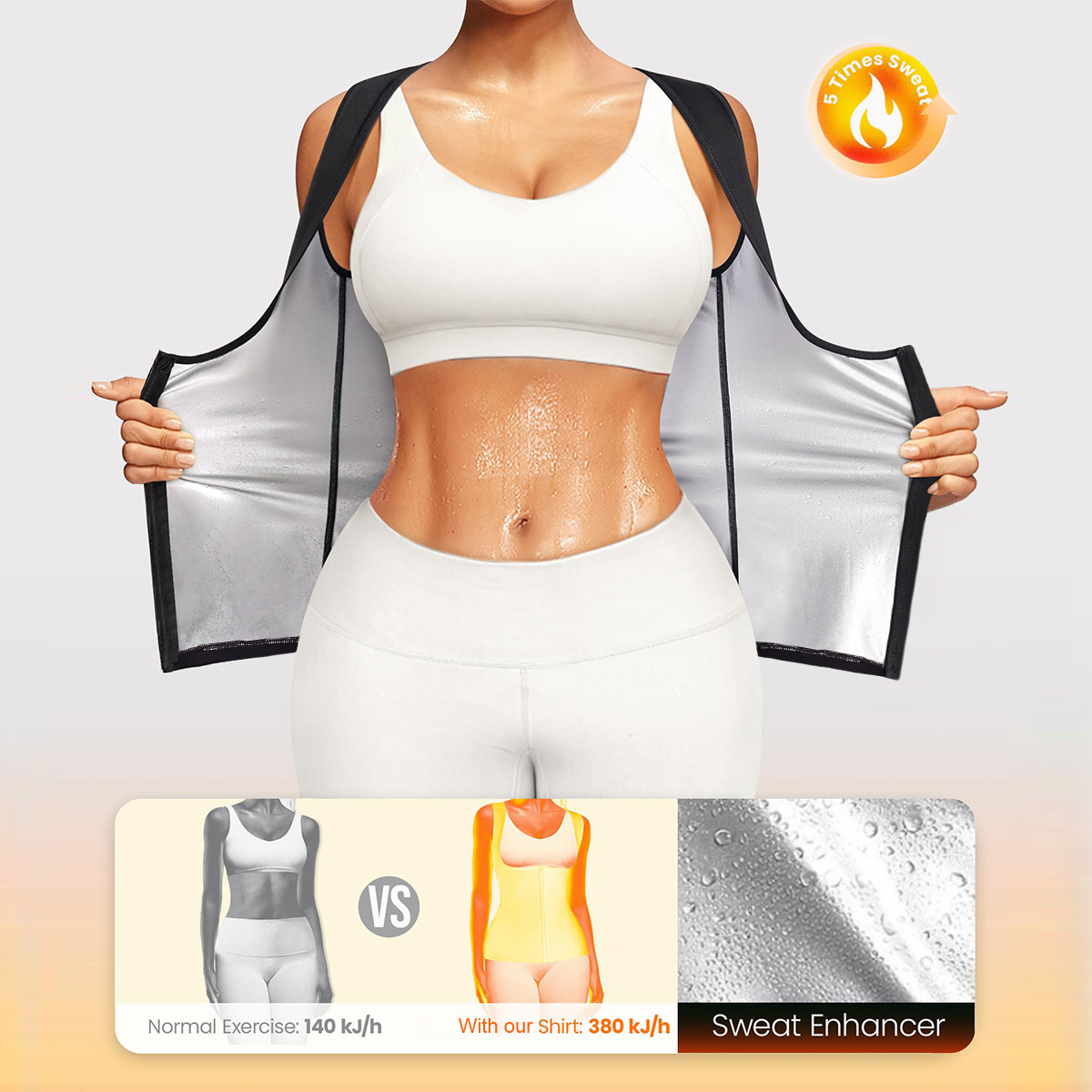 1PCS Women’s Sweat Vest for We – Crossfit Vest recenzja i cena