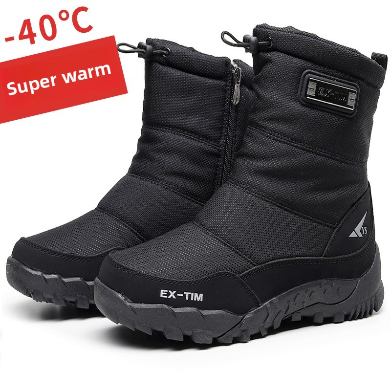 Winter Men's Snow Boots Outdoo – Crossfit Outdoor recenzja i cena