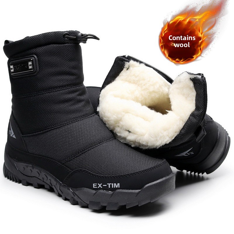 Winter Men's Snow Boots Outdoo – Crossfit Outdoor recenzja i cena