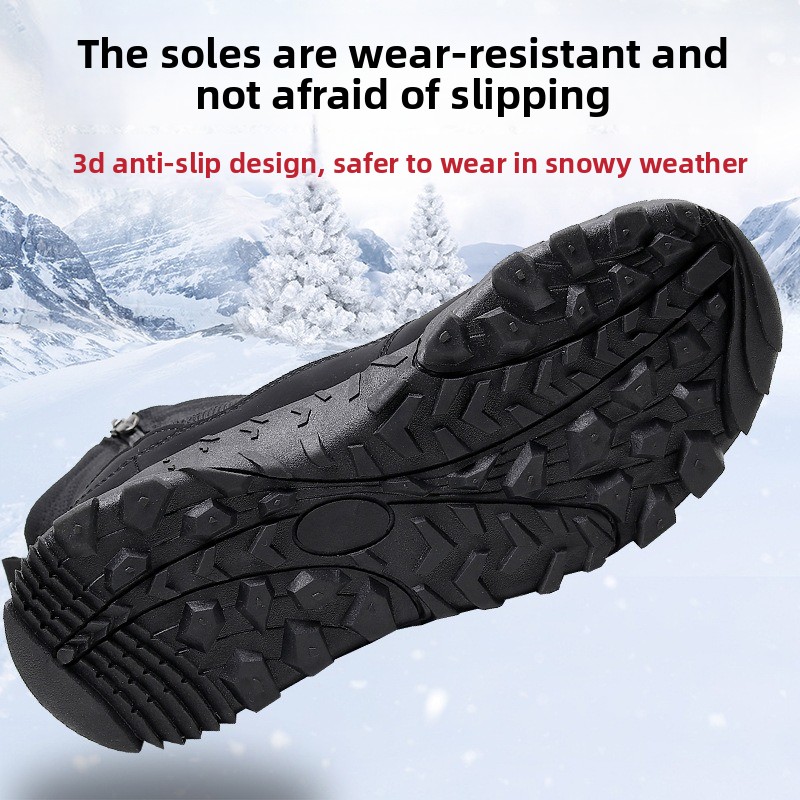 Winter Men's Snow Boots Outdoo – Crossfit Outdoor recenzja i cena