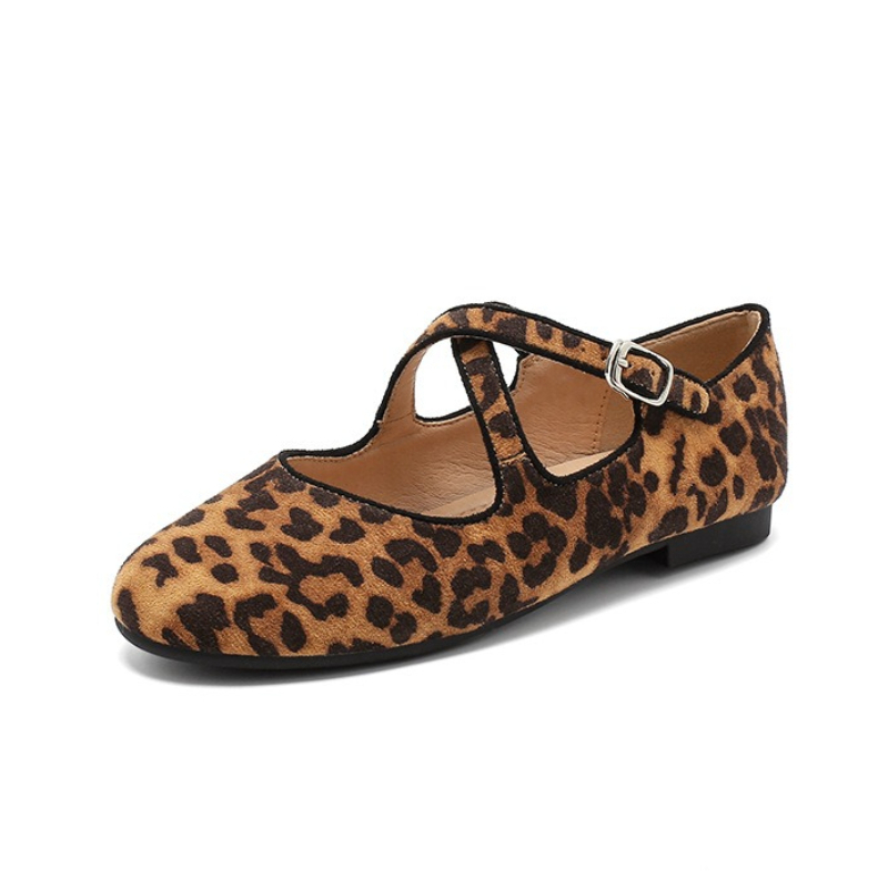 Women Leopard Flats Cross Buck – Crossfit Outdoor recenzja i cena