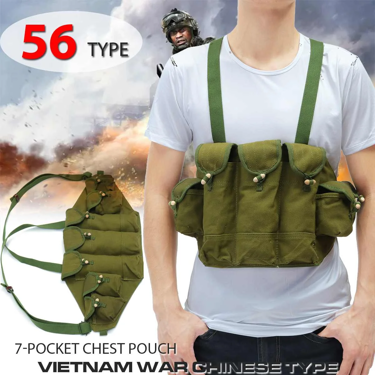 56 Type Adjustable Hunting Ves – Crossfit Vest recenzja i cena